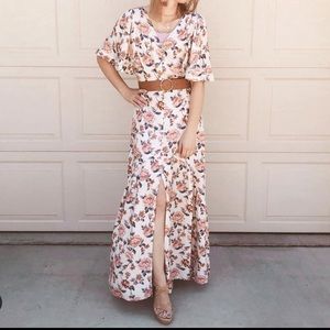 Floral boho dress from shop bop